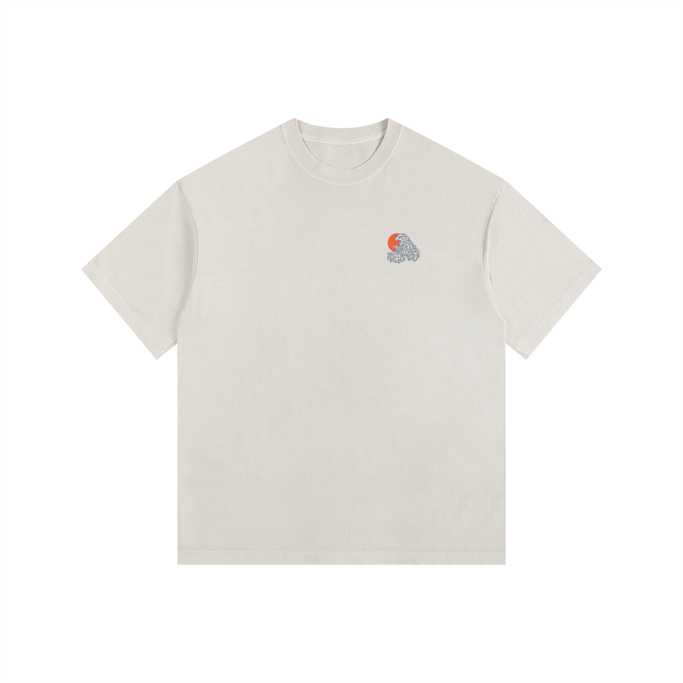 Just Keep Swimming Vintage Washed Oversized Cotton T-Shirt