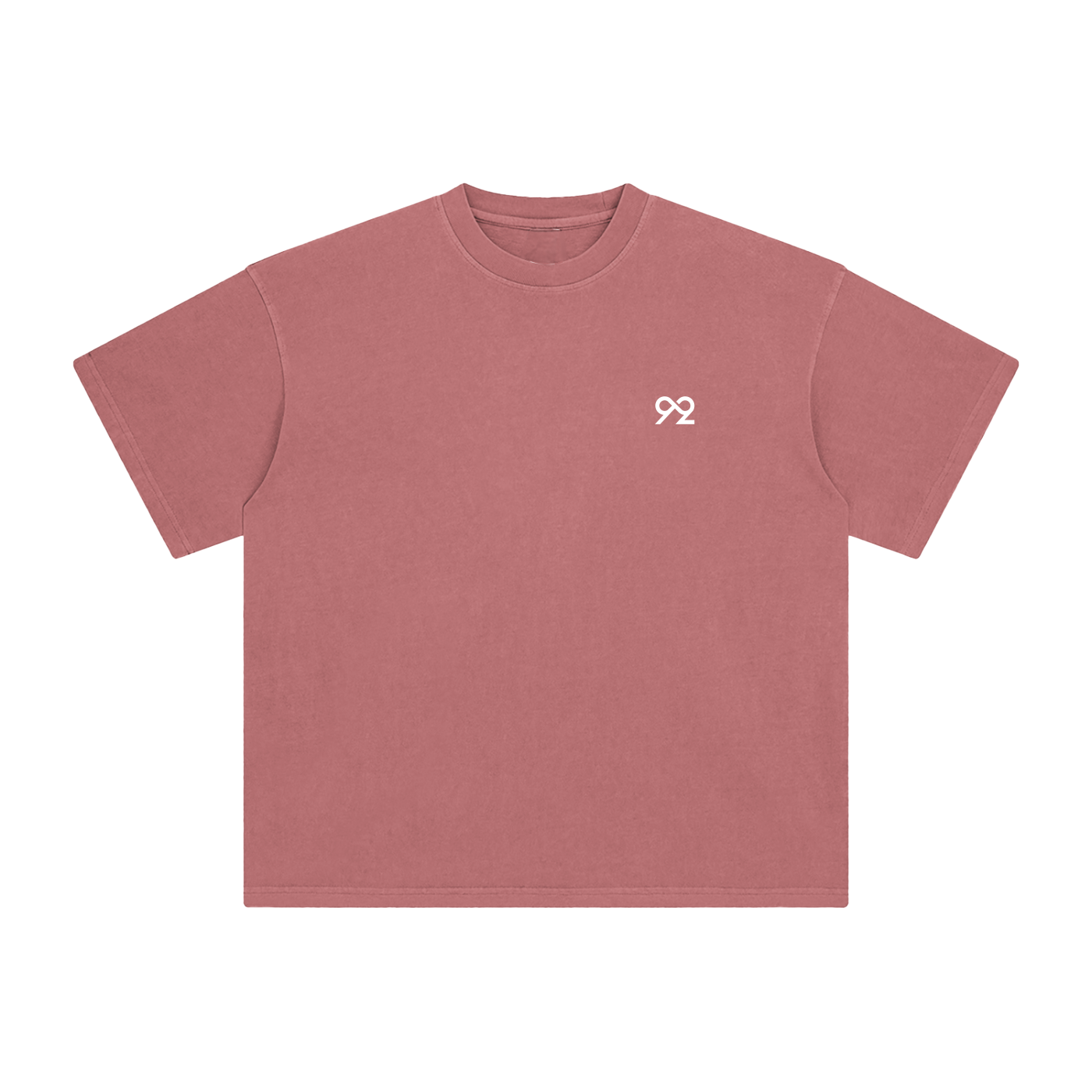 Lotus Flower Enzyme Washed T-Shirt