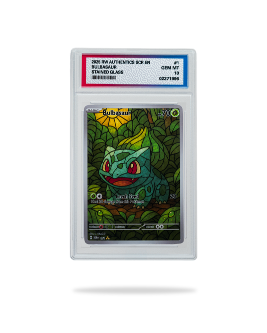 Pokémon – Bulbasaur Stained Glass
