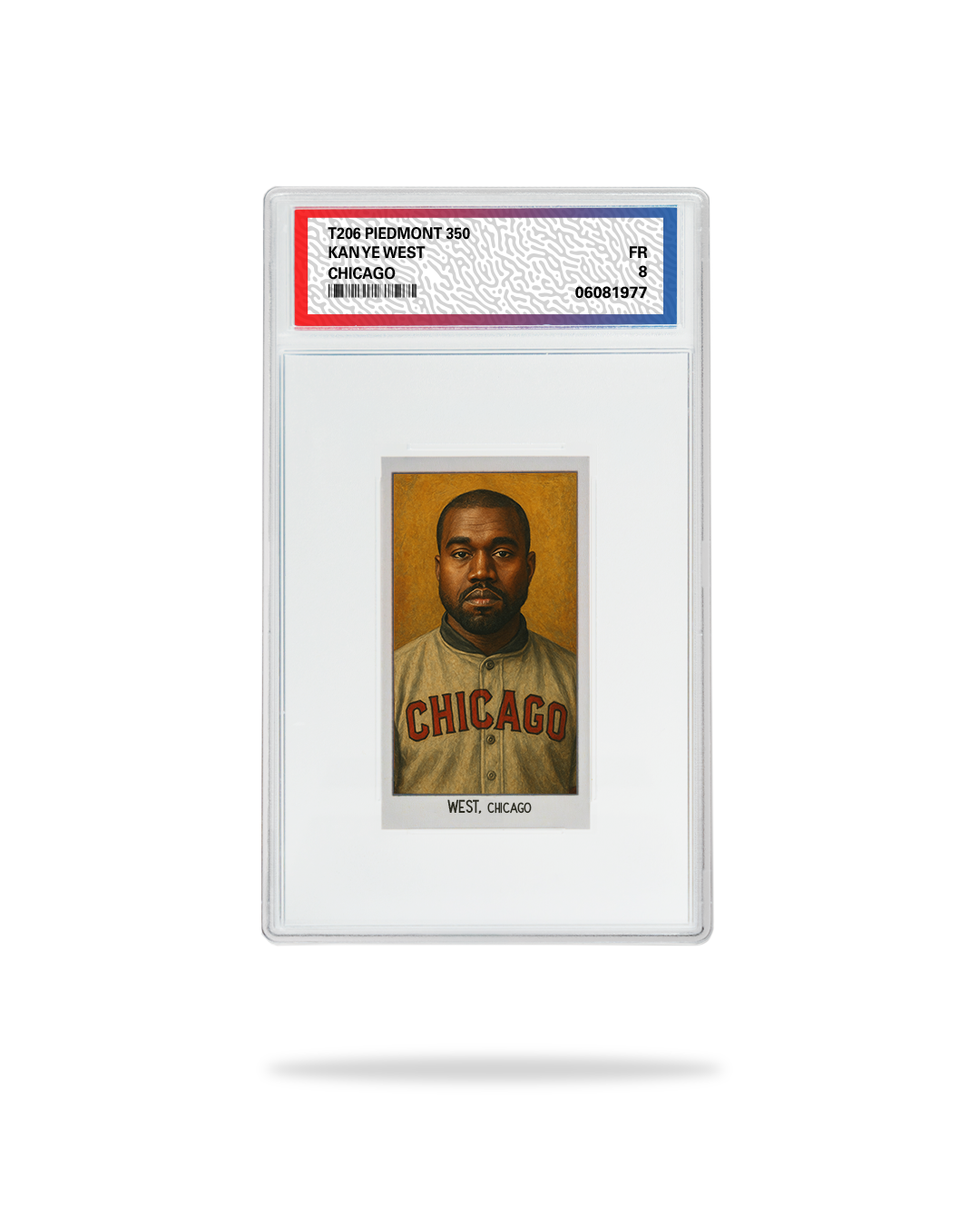 Juego de 6 cartas de hip-hop T206