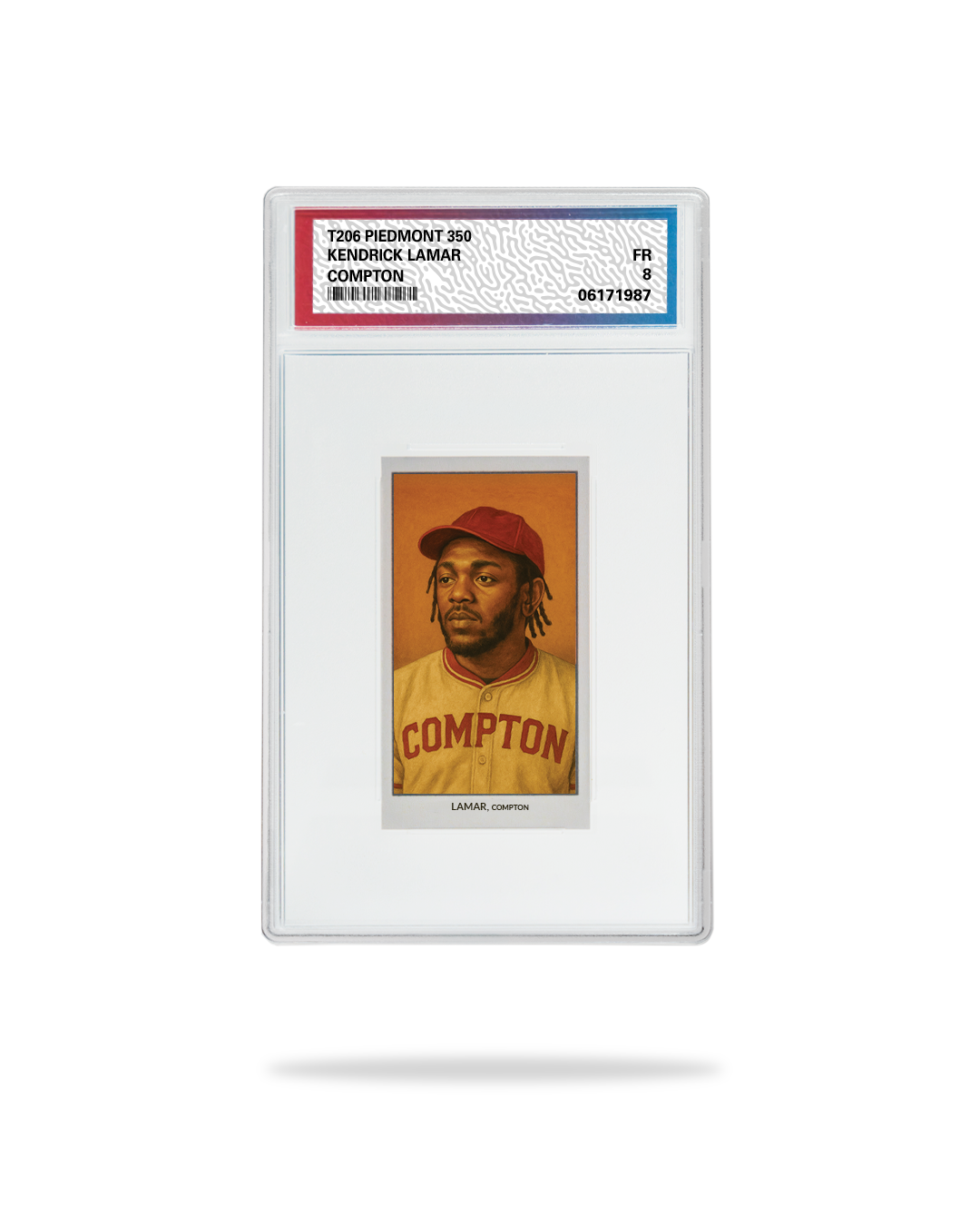 Juego de 6 cartas de hip-hop T206