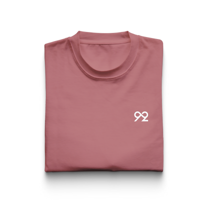 Lotus Flower Enzyme Washed T-Shirt